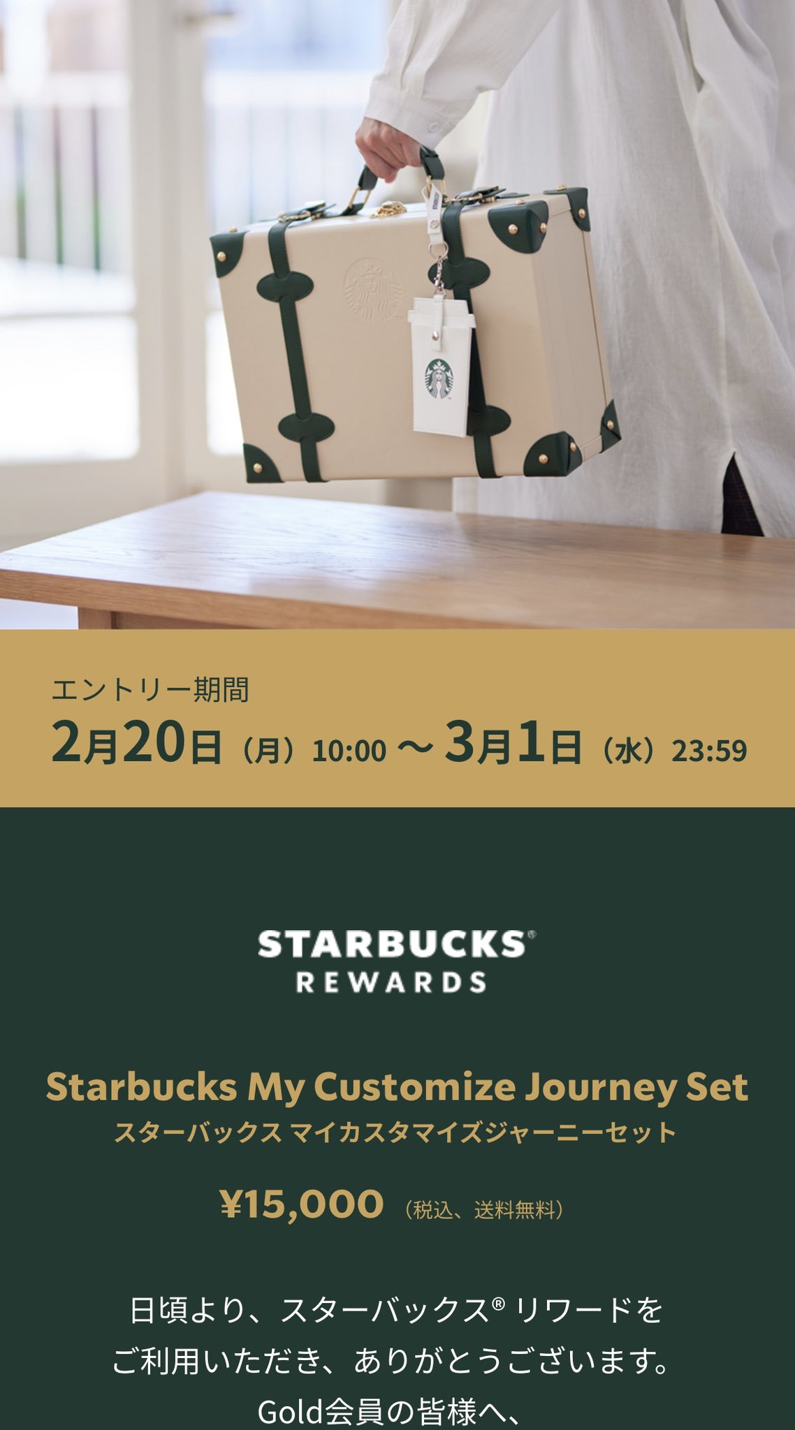 Starbucks My Customize Journey Set