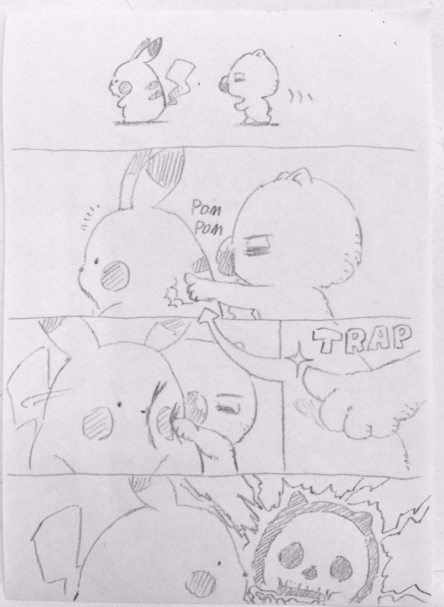 こういうのはだいたい仕事中に息抜きで描いてます 