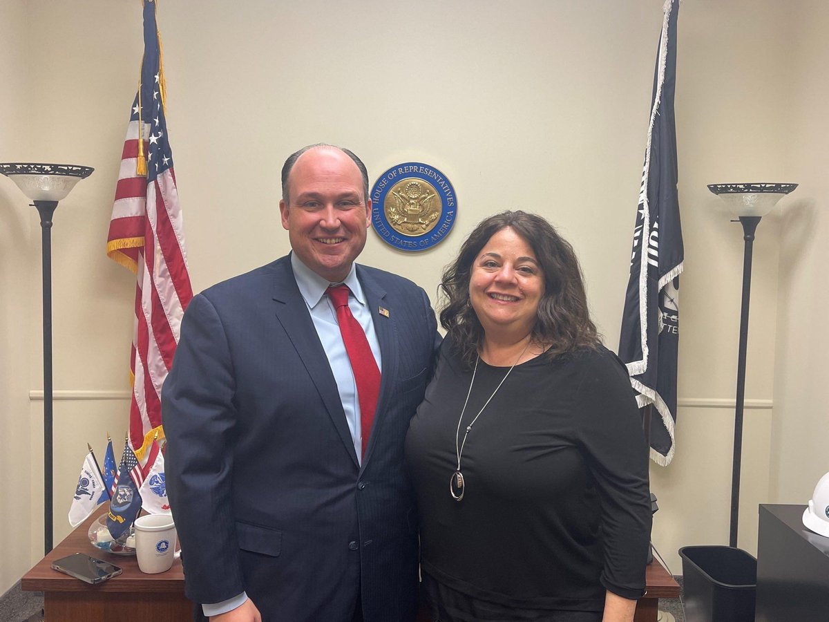 RepLangworthy's tweet photo. It was great to meet @corningchamber President Colleen Coro. I’m looking forward to finding opportunities to work together on behalf of Corning's small business community! https://t.co/OjErdPoToW