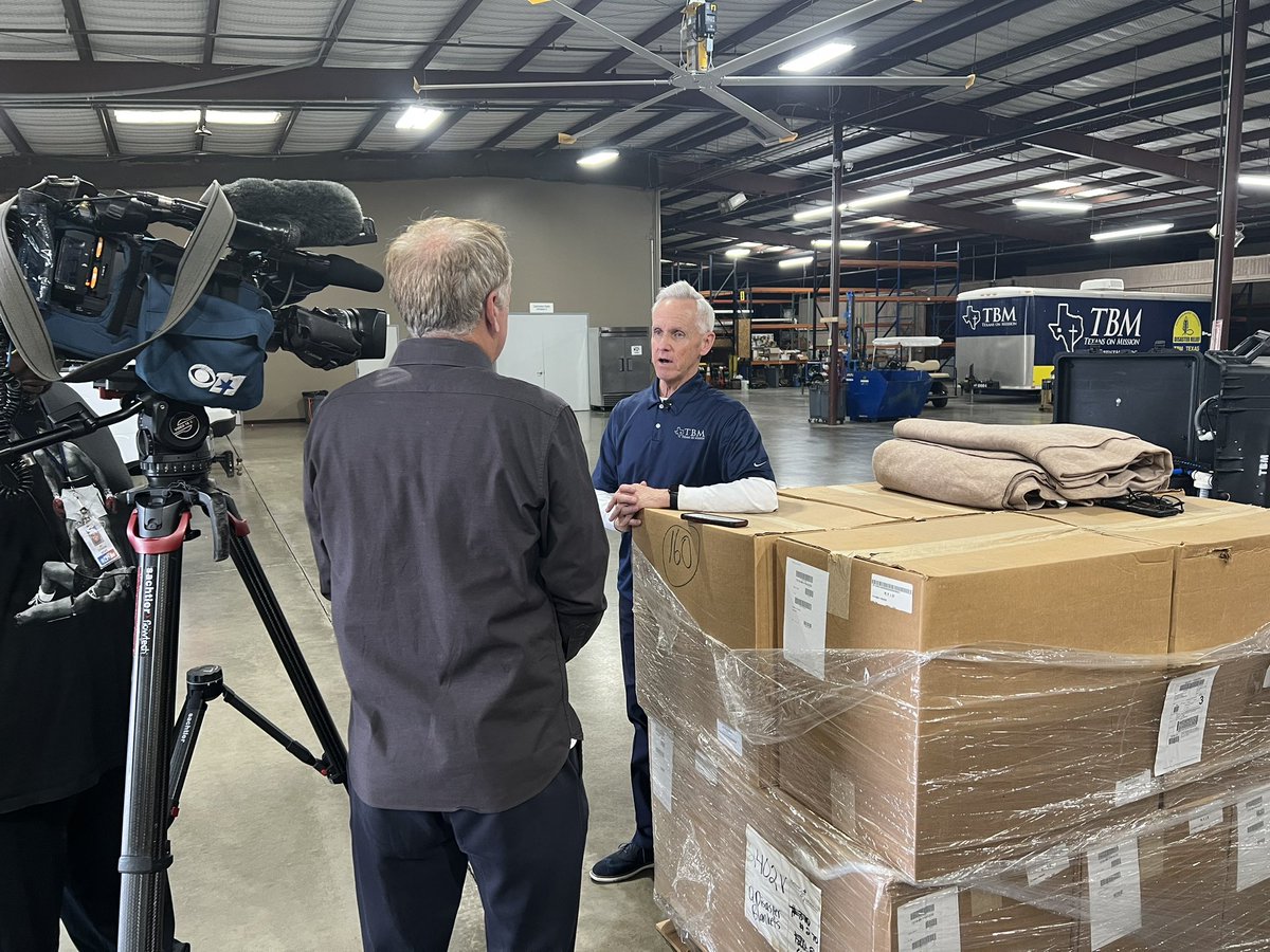 Thanks @CBSDFW for sharing how TBM is sending at least 10,000 blankets to the #earthquake affected area. #volunteer #dfw #texas #serve