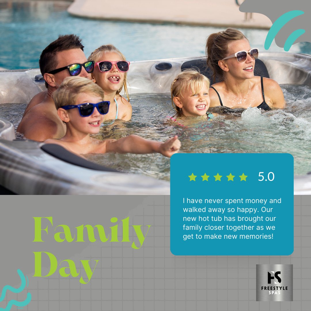 We wish you a Happy Family Day. We hope you enjoy your day with whomever you call family.

#Freestyle #HappyFamilyDay #QualityTime #FreestyleSpas