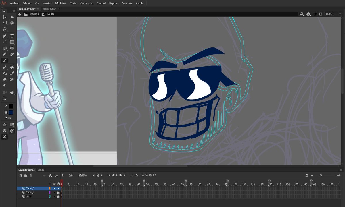 CandleHeartDev's tweet photo. HEAD 😎 🤙✨
-Animator: @ZekiPocho 

@FNFNewsAnnounc1 @News_Funkin
 #fridaynightfunkin #FNF #fnfmods #SpooktacularBarry #OC @FNFnewsespanis https://t.co/PXTTo4OCFV