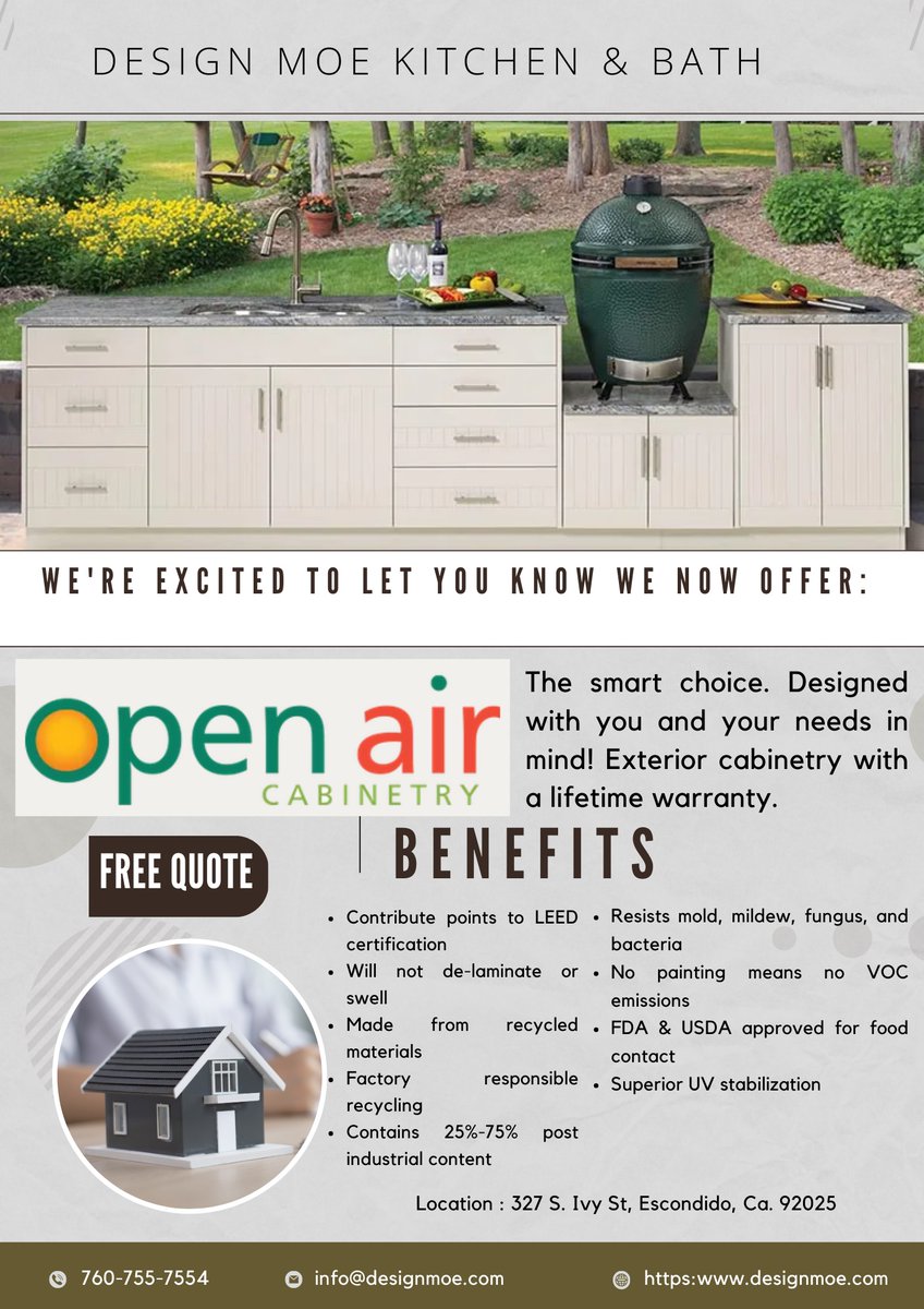 designmoe's tweet photo. We're excited to let you know we now offer:

Open Air Cabinetry. https://t.co/T8eaNiXOQH