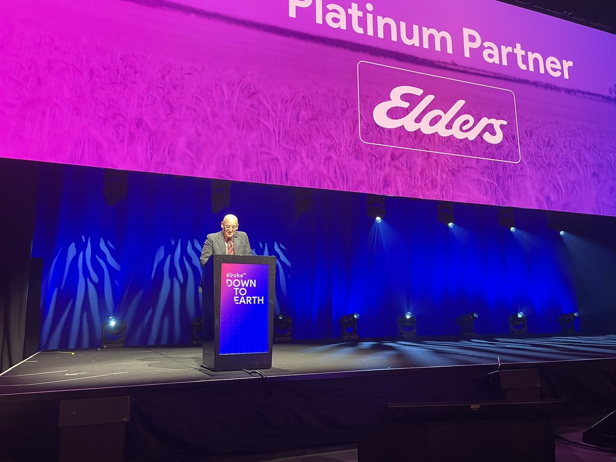Quinton McCallum (@qjmccallum) on Twitter photo Elders CEO Mark Allison with opening remarks at #evokeAg . The farmer and application should be at centre of all ag tech thinking he says. “Tech must pass a usefulness test” <a href="/stockjournal/">Stock Journal</a> Elders CEO Mark Allison with opening remarks at #evokeAg . The farmer and application should be at centre of all ag tech thinking he says. “Tech must pass a usefulness test” <a href="/stockjournal/">Stock Journal</a>