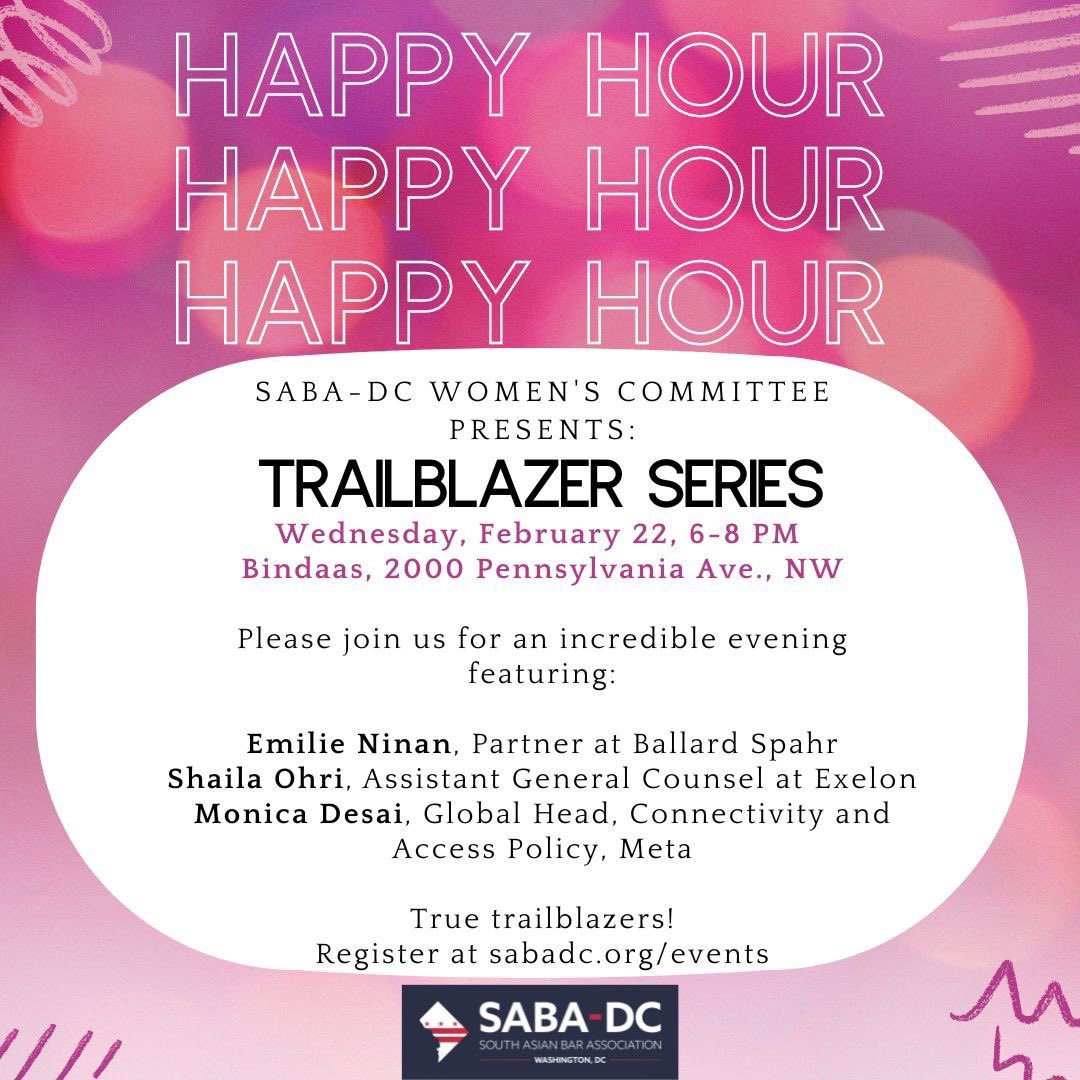 SABADC's tweet image. Although the long weekend is over, #SABADC has two incredible events to get you through the rest of the week while enjoying tasty food and drinks at Bindaas. 

Register at sabadc.org/events and check out other events coming up this spring!