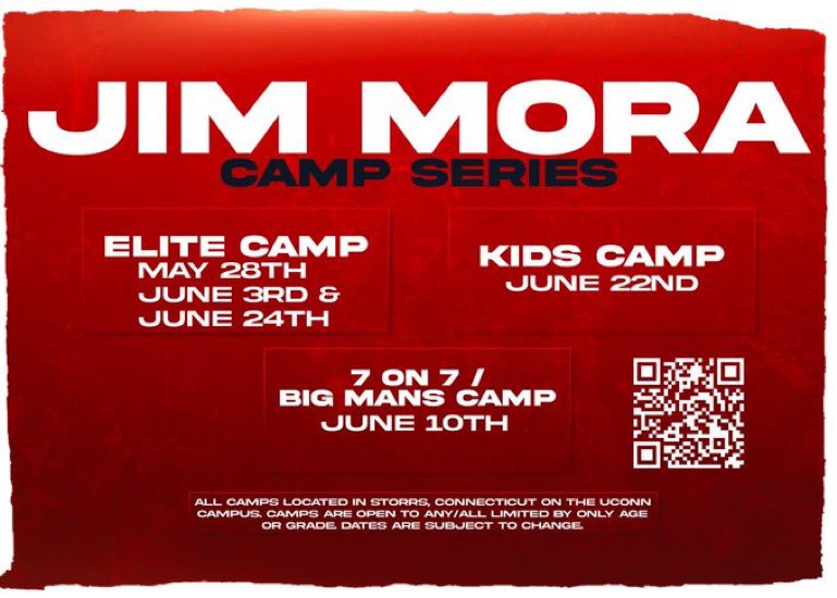 Thank you <a href="/HunterJW7/">Hunter Webb</a> for the <a href="/UConnFootball/">UConn Football</a> camp invite! #TheReload

<a href="/CoachJimMoraFB/">Jim Mora</a> <a href="/Coach_Charlton/">Nick Charlton</a> <a href="/johnmarinelli/">John Marinelli</a> <a href="/Coach_Loftus/">Tyler Loftus</a> @CoachAMcClure <a href="/Mr_Satoh/">Chris Satoh</a> <a href="/CoachDShearer/">Doug Shearer</a> <a href="/Jevans2018/">Joshua Evans</a> @KlinkertMax @NickV4lente <a href="/ThomasMeireles2/">Thomas Meireles</a> <a href="/W4DOOD_/">Jaleel Wadood</a> <a href="/CoachPehrson/">Coach Preston Pehrson</a> <a href="/tomryanmethuen/">Thomas Ryan</a>