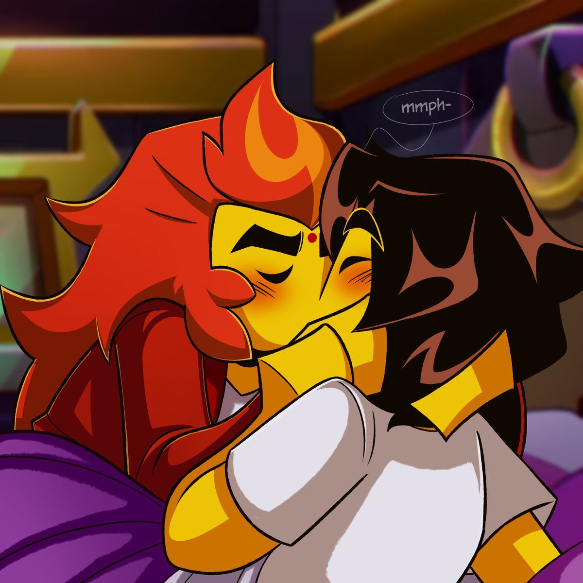 RedsonFireFox's tweet photo. I love your kiss mk❤❤ʚ♡⃛ɞ(ू•ᴗ•ू❁) #spicynoodlesshipping https://t.co/eBl2tRi9Zp