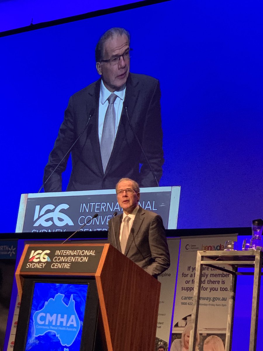 Prof Bruce Bonyhady at Community Mental Health Australia “the Independent NDIS Panel is committed to transforming the participant experience “ ⁦<a href="/PatMcGorry/">Patrick McGorry</a>⁩
