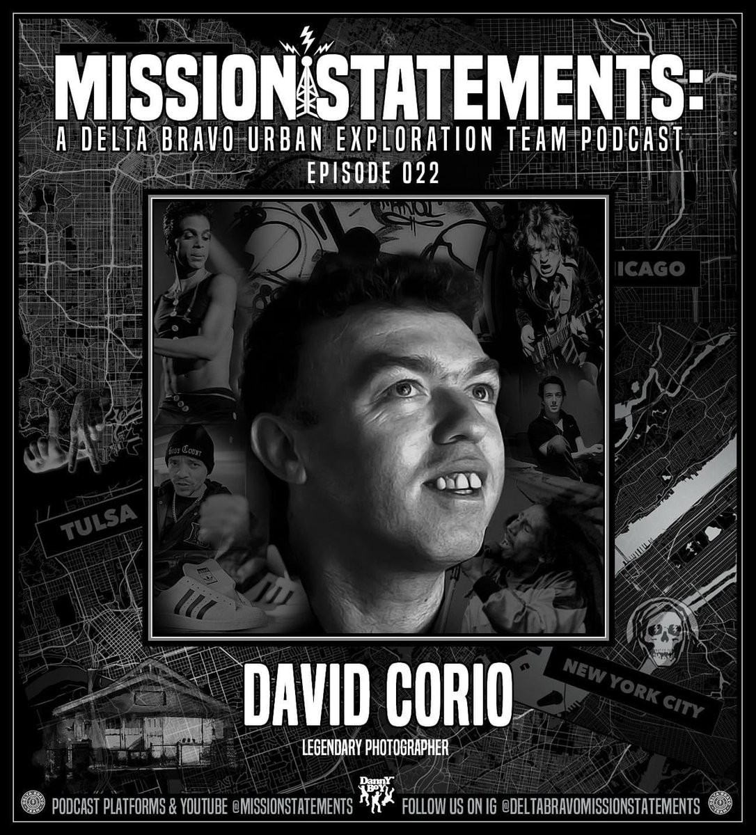 ajkatzart's tweet photo. https://t.co/5pL7X5o4n7 
Had an opportunity to host ‘Mission Statements: Delta Bravo Podcast’, and interview legendary photographer David Corio - Give it a listen! 

#deltabravo #deltabravourbanexploration #davidcorio #bizmarkie #mcshan 

@BizMarkie @hiphopgods @deltabravourbex https://t.co/FrNegzm5fN