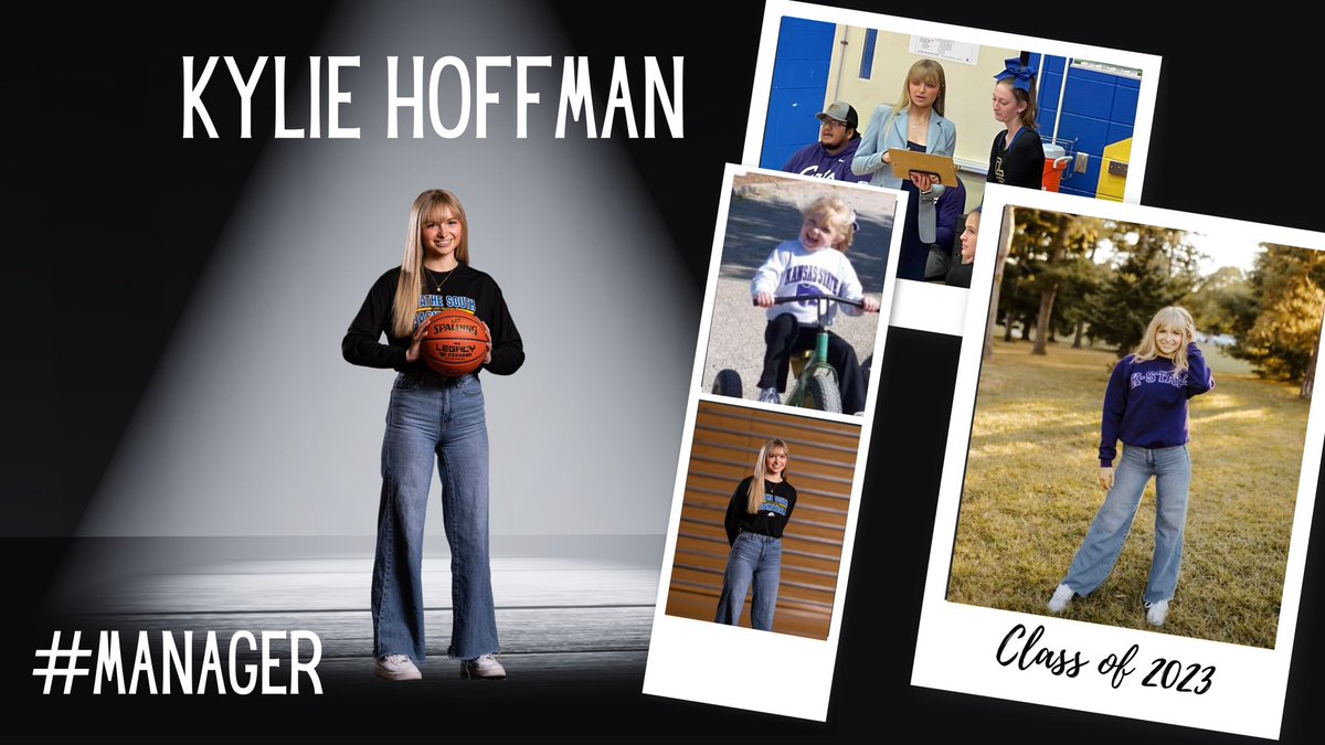 Senior Week has begun! <a href="/kkyliehoffman/">kylie hoffman</a> kicks off our first of 8 seniors who will be recognized this week! We are happy Kylie joined the program as our manager &amp; thank her for helping the team! Her plans are to attend KSU &amp; study pre-law! <a href="/nikhoffman14/">Nikki Hoffman</a>