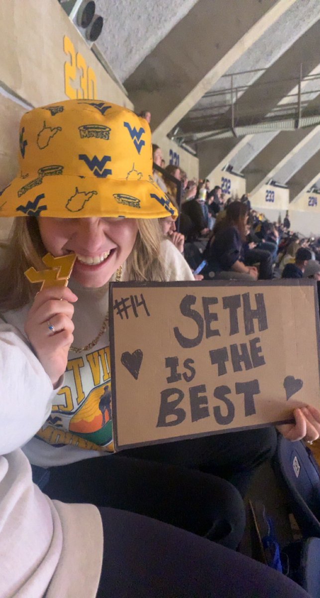 amandab_6's tweet photo. #wvugame https://t.co/PBp1VBSiuu