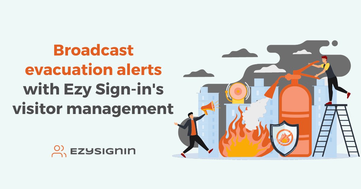 EzySignin's tweet photo. With Ezy Sign-in’s portal, you can see who’s entered the building and broadcast alerts to everyone who’s signed in, to evacuate.

Learn more: https://t.co/Qq7G6PLAHz

#workplacesafety #workplacecompliance #emergency  #visitormanagementapp #visitormanagementsystem https://t.co/pDOj6bSdEr