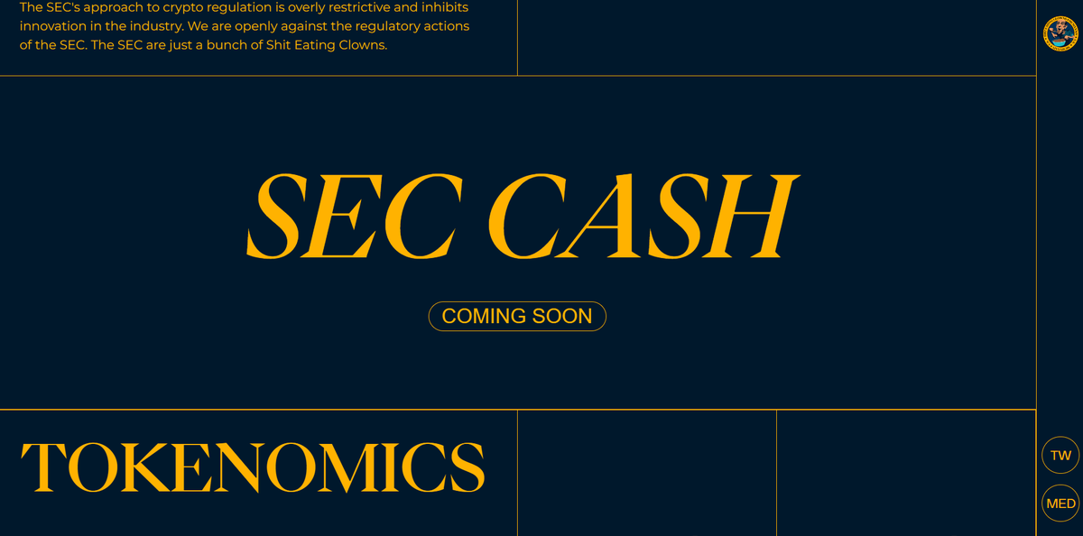 We've added a 'SEC Cash' section to the website as development on the SEC Cash mixer continues. $SEC