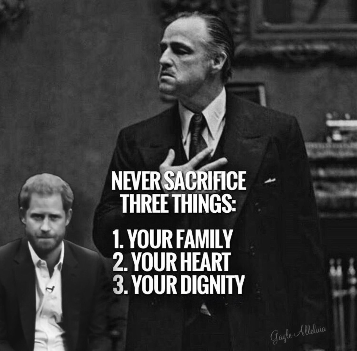 gAlleluia7's tweet photo. @BetterUp One who betrays his own family is morally corrupt. #Harry sacrificed his family, his heart and all his dignity. 

#MeghanAndHarryAreFinished 
#meghanmarkleisanarcissist 
#HarryisaBackstabbingLiar 
#Waaagh #PRIVA-SAAY
#SouthPark https://t.co/Z4G0TmlXj4