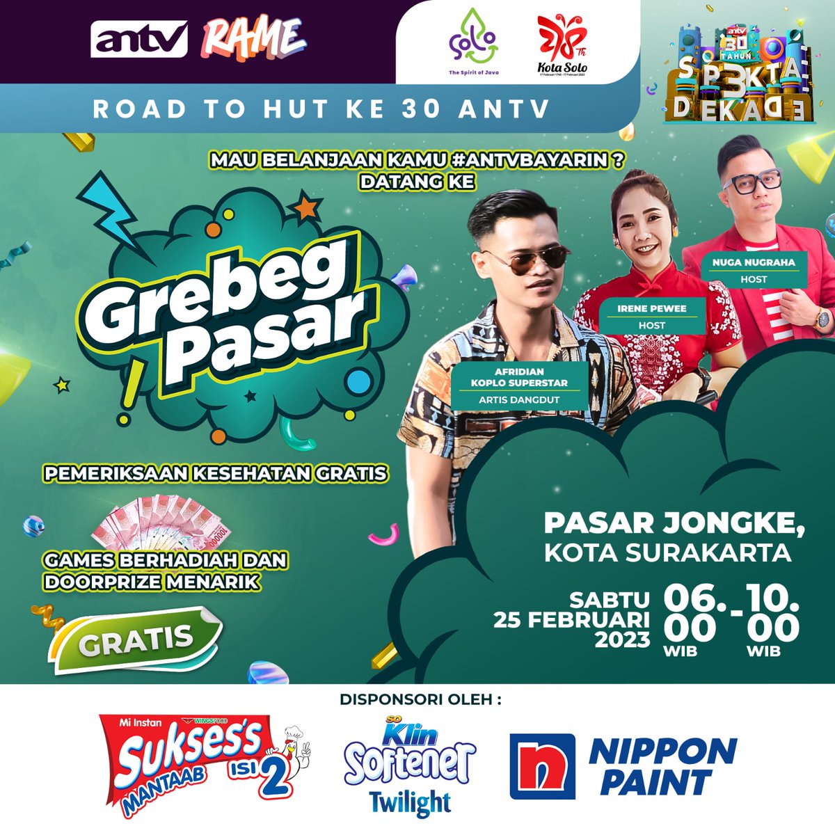 #ANTVRame on Twitter: "Mana nih ANTV Lovers yang mau belanjaannya #