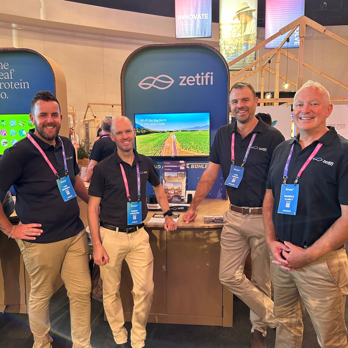 Say hello to our 2023 @evokeag crew. 👋 We’d love to meet you in #StartupAlley if you’re here!

A lot has changed since we were last at #evokeAG in 2020. We're excited about reconnecting with old friends and making all new connections at Asia Pacific's premiere agrifood event! 🙌