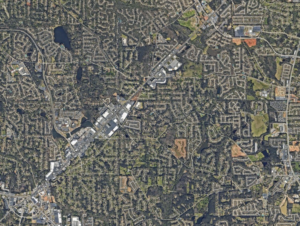 Gwinett County, GA outside of Atlanta is the 13th largest school district in the country. As a result of its very suburban nature, the school district uses 1,636 school buses. The county's transit system has 59 public transit buses. 59.
