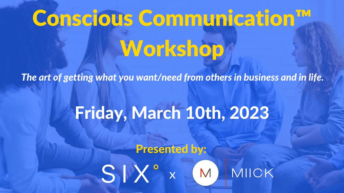 Team building AND hiring, training, feedback, delegation… Pragmatic take aways. Come Join us!
6degreesnetworking.com/event-details/…