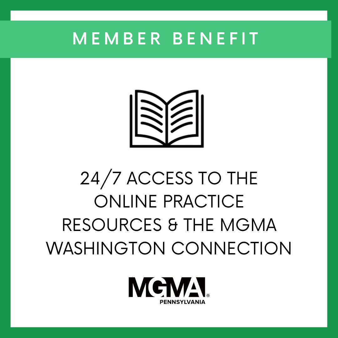 Thinking of joining Pennsylvania MGMA? PAMGMA offers many different values of membership that can benefit you and your career.

Join today: pennsylvaniamgma.com/Join