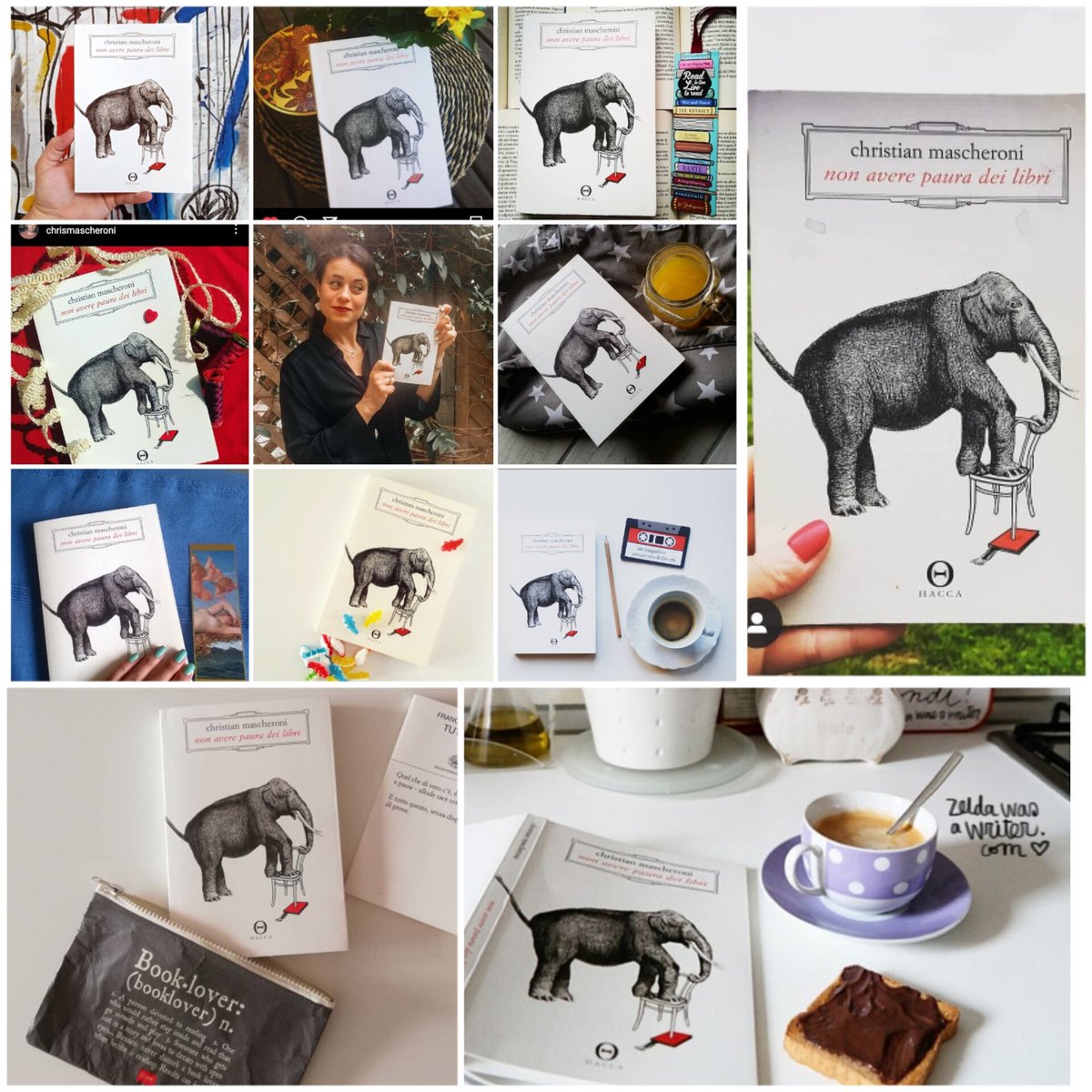 Dieci anni di Non avere paura dei libri. Grazie per essere cresciuti insieme a me, in queste pagine.
#nonaverepauradeilibri #haccaedizioni #memoir