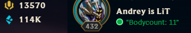 andreyy128's tweet photo. https://t.co/ixhNnxWSOT

Tak for de 100$ RP @SondergaardLol og https://t.co/ORavEHEDJw https://t.co/ZvxoHeUGr5