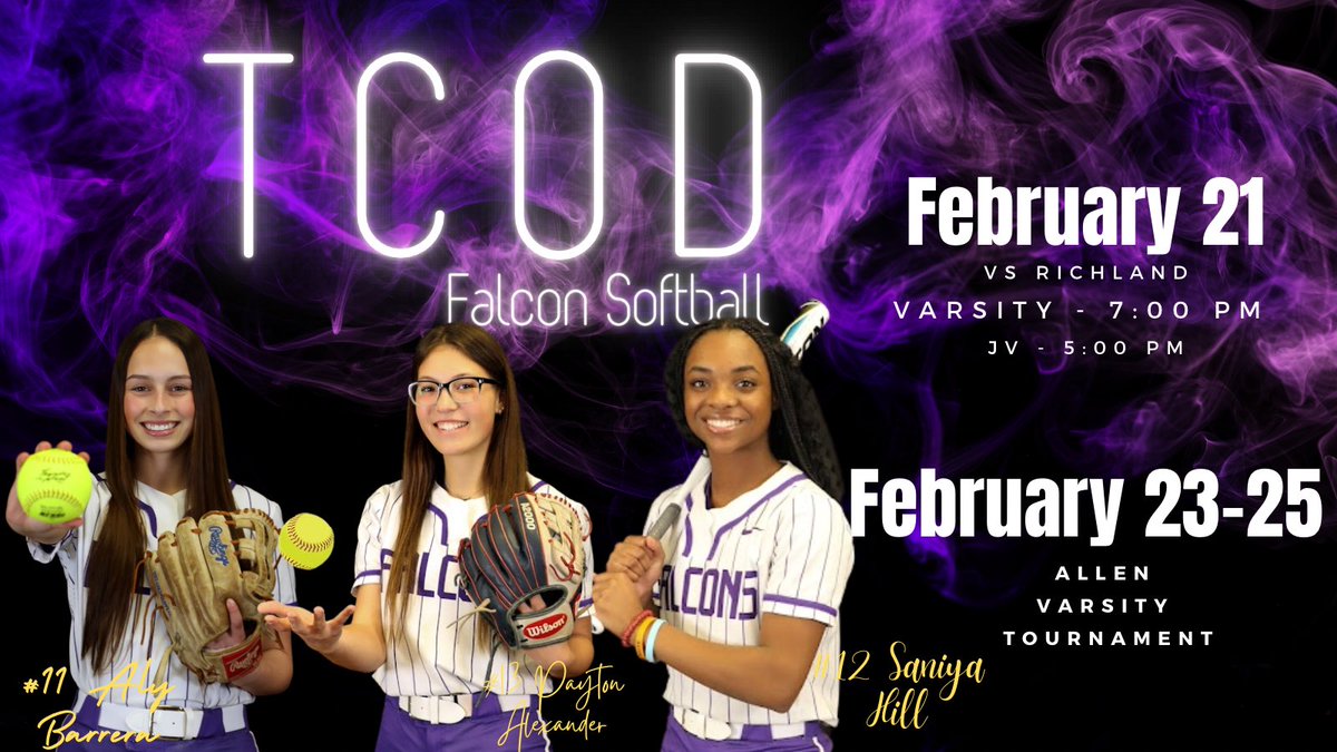 It’s another BIG week at the Creek! 

Take a look at our program for tomorrows game! Players of the Week, Meet the Falcon, &amp; Bullpen Highlight! 

tinyurl.com/TCSBprogram