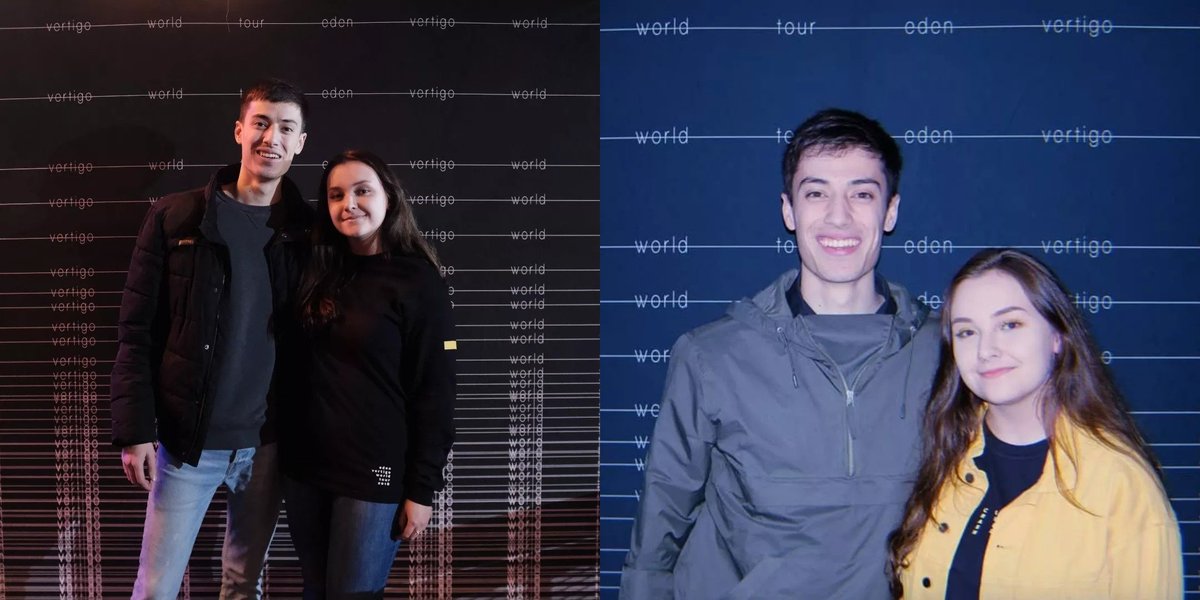 quitelivid's tweet photo. thru the years with @iameden 💫
his art makes me feel things unexplainable by words and I'm so grateful to have seen him live https://t.co/FpoFE07XKM