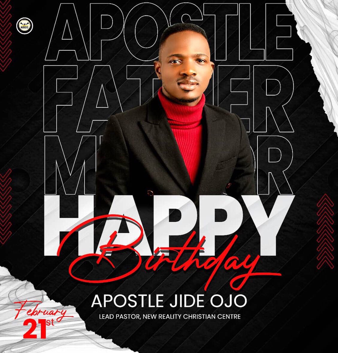nrcc_adoekiti's tweet photo. HAPPY BIRTHDAY APOSTLE JIDE OJO.
We’re grateful for the gift of Fatherhood.
We’re grateful for spiritual covering.
We’re grateful for your love, support, intercessions, sacrifices.
We’re grateful for your large heart.
We love you so much💛

#WorldAJOday https://t.co/pLi9CLFH7z