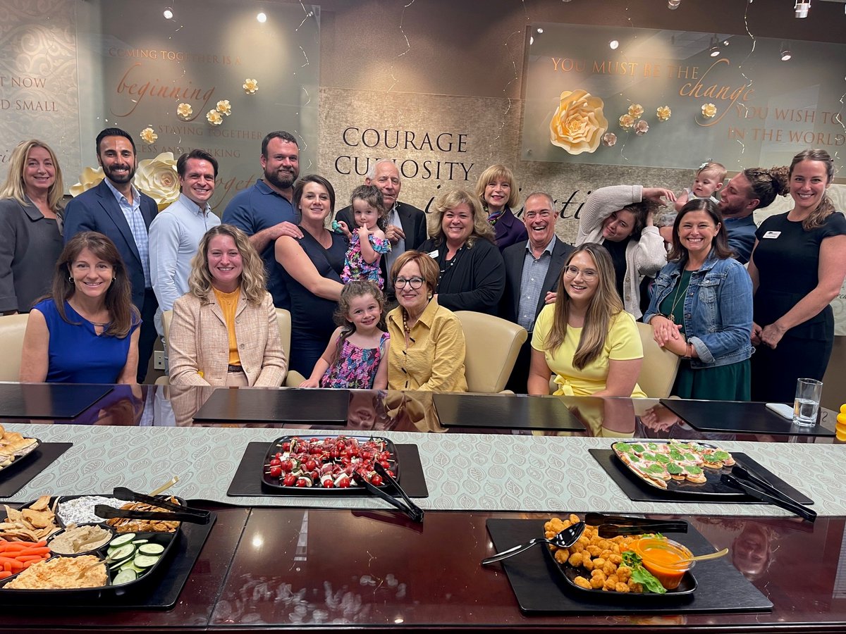 ThePattersonFdn's tweet photo. TPF recently celebrated @jsteinbergTPF for a job done with excellence 🤩 Joni officially closed her TPF chapter as initiative lead for Advancing Philanthropic Leadership. While she will be missed, the torch has passed to @DonBowman_tpf. Here's to new beginnings 🥳 @IUPhilanthropy https://t.co/spvnQcprZa