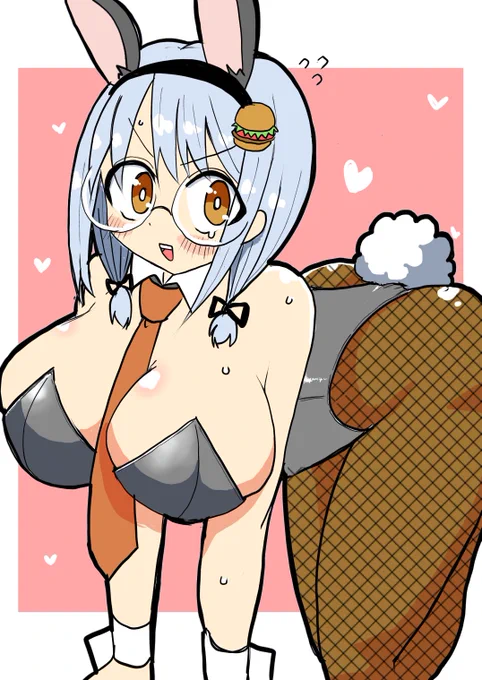 真面目バニーハンバーガーちゃん可愛いね 
