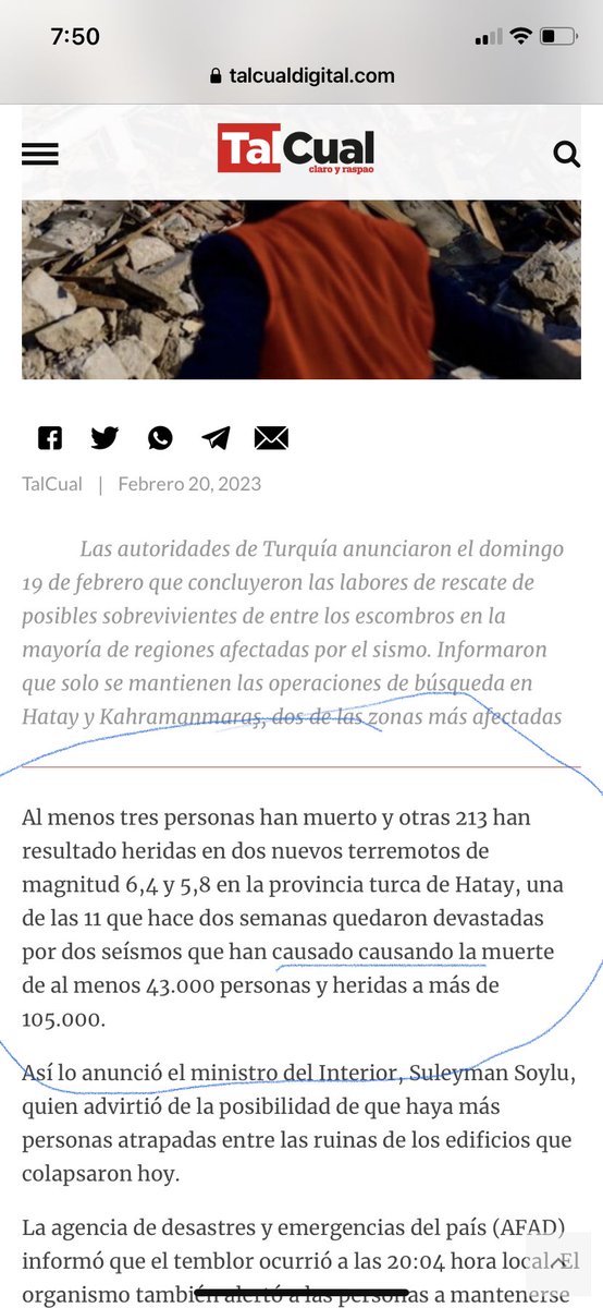 dbacalao's tweet photo. @DiarioTalCual Dónde está el editor del @DiarioTalCual yo mínimo lo mando a estudiar literatura al escritor ! “Causado causando “ un burro escribe mejor https://t.co/K1Gvg7sUmB