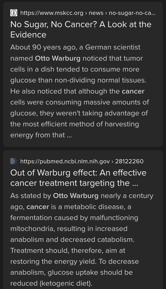 Distributed Intellect 🇨🇦 on Twitter "Otto Warburg won the Nobel prize