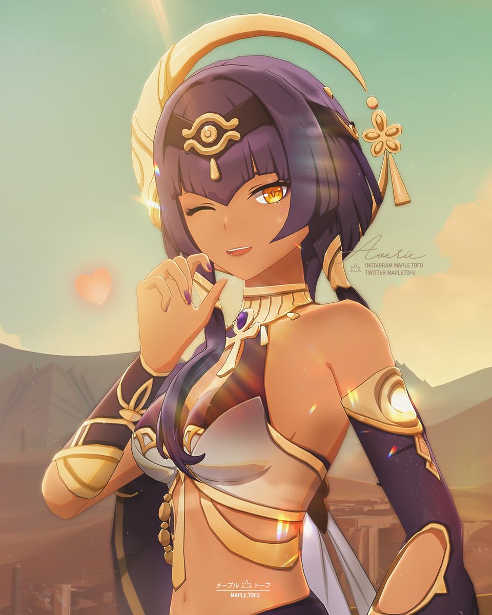 mapletofu_'s tweet photo. Candace just doing Candace-things
#GenshinImpact #原神Mmd #原神 #原神写真部 https://t.co/KfkH1miAfK