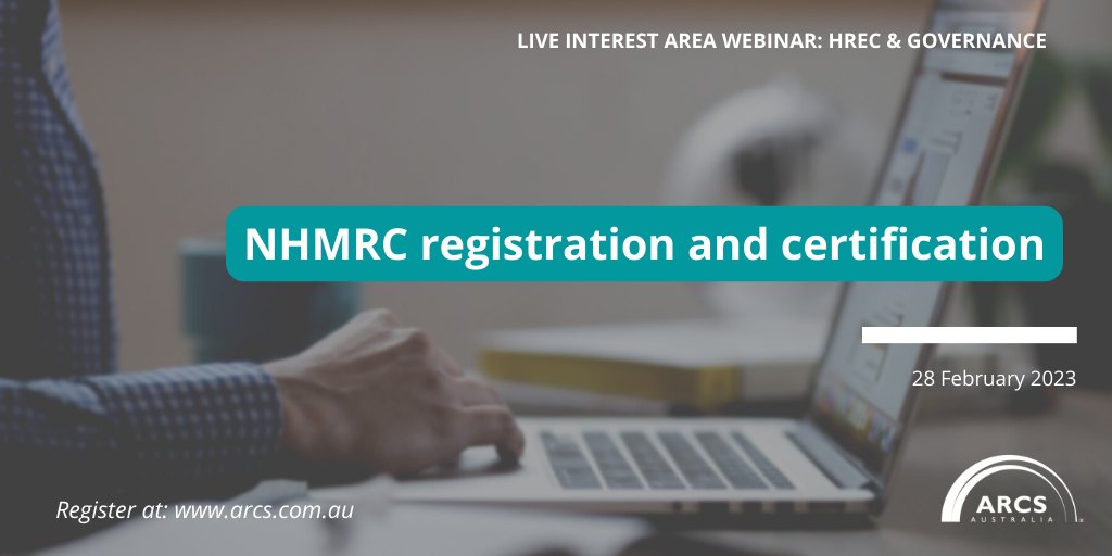 Join us for the next HREC and Governance Interest Area webinar on 28 February! To secure your place, register today ow.ly/VrKR50MRntJ