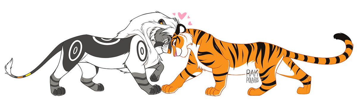 RakPolaris's tweet photo. π Valentine's day YCH Commission for @ClownCarCritter π Thank you for commissioning me! π
#lions #tlkstyle #ychcommission #animalart https://t.co/R25El8oQwQ