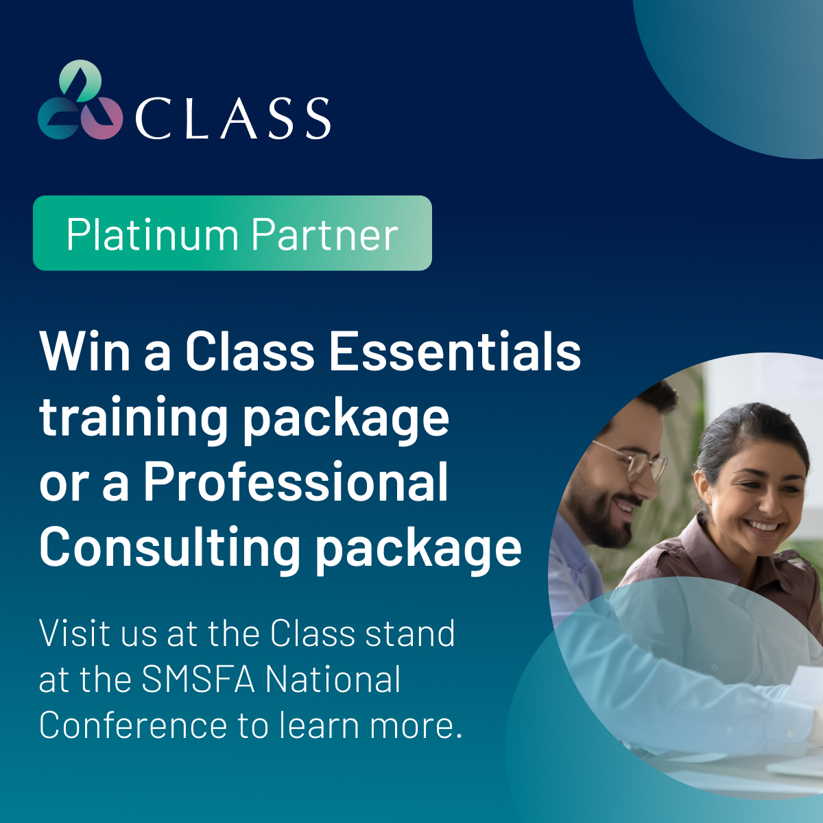 Class_Pty_Ltd's tweet photo. Come visit our team at #NC2023 stand 36 for a chance to win a Class Essentials training package or a Professional Consulting package for your practice valued at up to $5,000 to get more out your Class solutions. Don't miss it, see you tomorrow! https://t.co/e8zNgeE3xU @SMSFassoc https://t.co/69qVPltlci