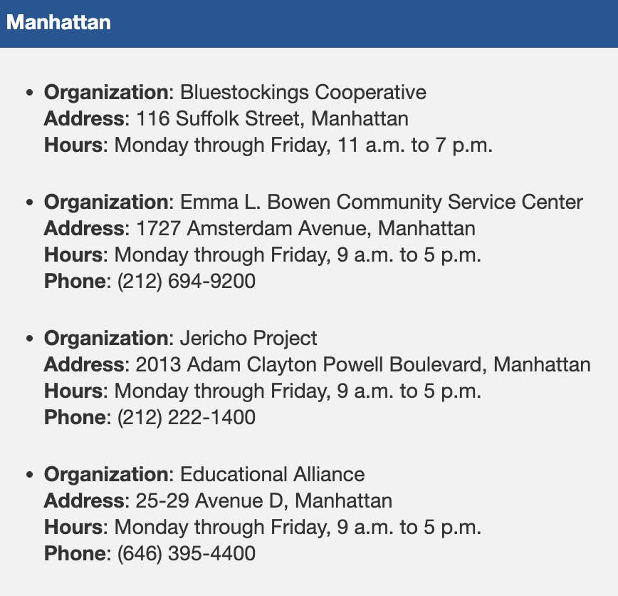 MarkLevineNYC's tweet photo. Someone dies of overdose in NYC every 4 hours.

Fentanyl is present in 80% of these deaths.

Using fentanyl test strips can help reduce your risk of overdose. Free test strips are available at community organizations in Manhattan, see below.

More info: https://t.co/OjyiH8KEMc https://t.co/xsew1SXffF