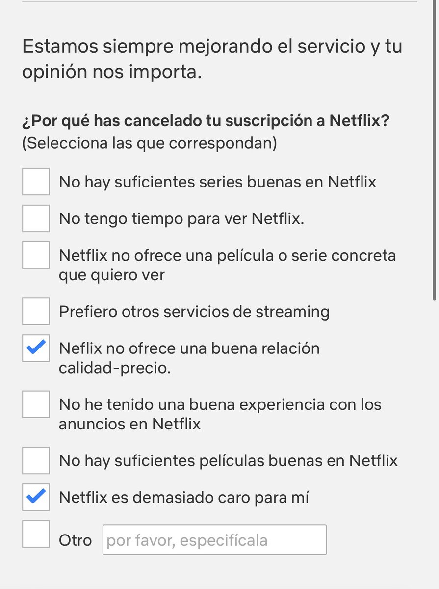 daviddetena's tweet photo. Pues otro que dice adiós después de 6 años. Ha sido un placer  @NetflixES #GoodbyeNetflix https://t.co/RwlcLPYGPq