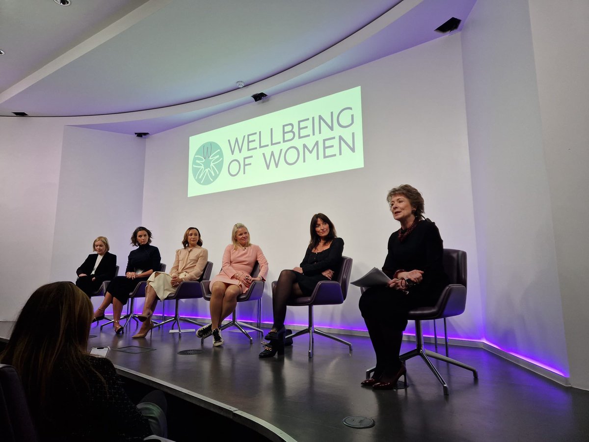 DrTamaraKubba's tweet photo. An incredible evening at the launch of the @WellbeingofWmen ‘Better for Women Fund’ to improve #menstrualhealth - thank you @lregan7 for charing such a fabulous panel @mariellaf1 @ThisisDavina @mahonalex @J_Ennis #womenshealth #lifecourseapproach #education #advocacy #research https://t.co/QrLDZ3ILzf