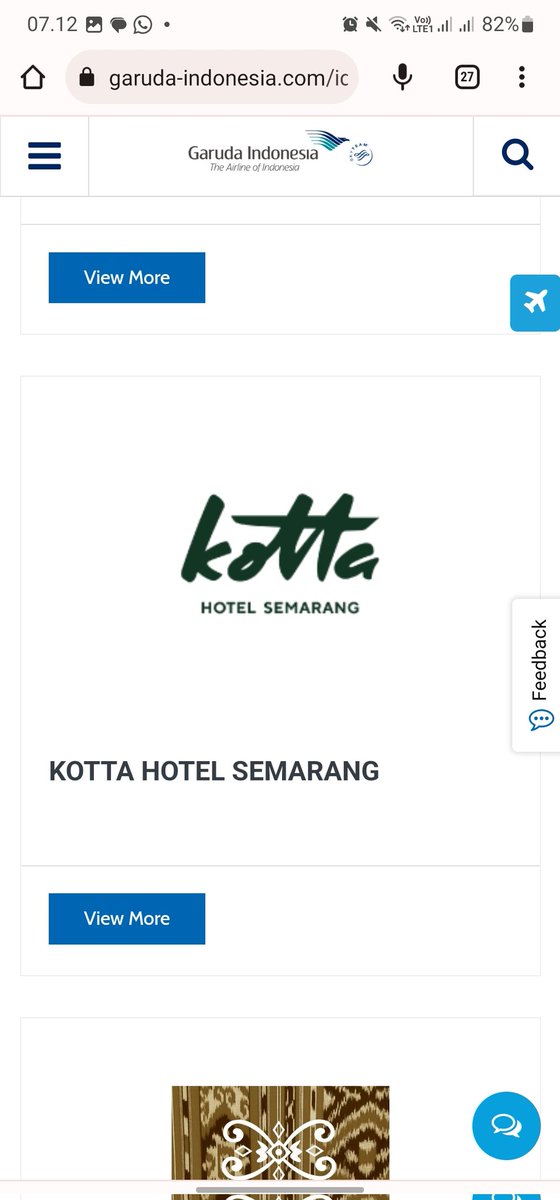 ganesdesu's tweet photo. @IndonesiaGaruda Melalui https://t.co/vvJdj6Z8eV , salah satunya Kotta Hotel Semarang masuk dalam program BPTV, namun pihak hotel tetap tidak tau. https://t.co/HbxvEZKi5V