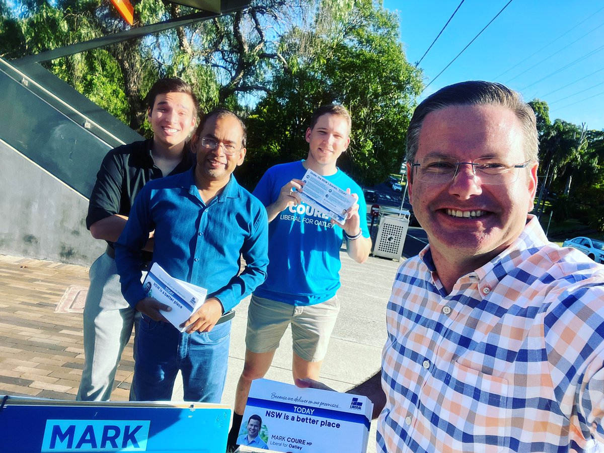markcourelive's tweet image. Great 😊 response at Oatley 🚊 Station today!

From upgrades to Oatley Railway Station to St George Hospital 🏥 we’ve achieved a lot already… I’ve got a positive plan to keep delivering locally for our community. 

Local and Proud! 

Keep NSW moving forward! 

#deliveringlocally