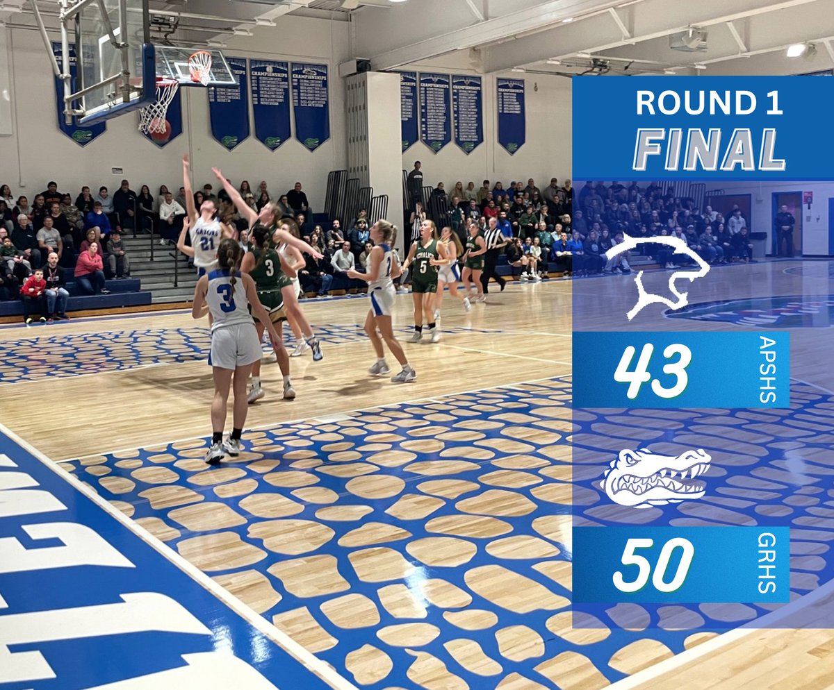 GRHSGators's tweet image. Girls basketball advances to the South Jersey Group 1 Quarterfinals!
🐊🏀 #ChompOn