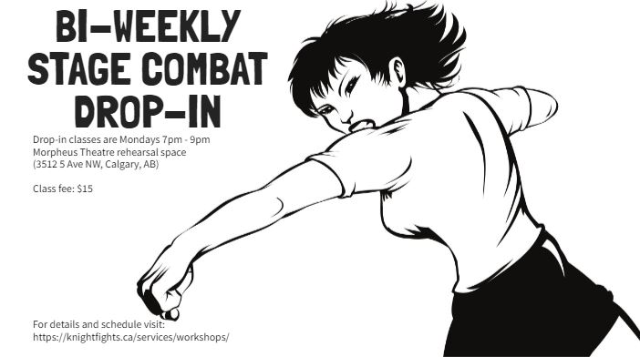 KnightFights's tweet image. A reminder: we have fun and affordable drop-in classes happening every second Monday. See you next week?