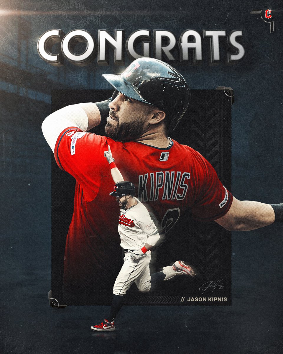 Cleveland Guardians (@cleguardians) on Twitter photo Hard to put words to such an illustrious career as one of Cleveland's best second baseman in franchise history.
Congrats on a great career, <a href="/TheJK_Kid/">Jason Kipnis</a>.
Happy trails, Dirtbag. 🫡
#ForTheLand Hard to put words to such an illustrious career as one of Cleveland's best second baseman in franchise history.
Congrats on a great career, <a href="/TheJK_Kid/">Jason Kipnis</a>.
Happy trails, Dirtbag. 🫡
#ForTheLand