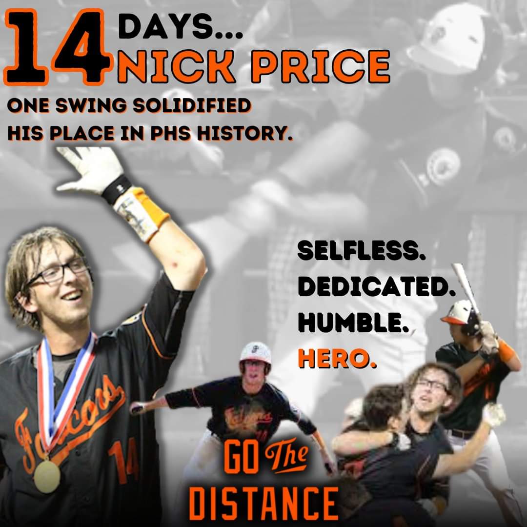 14 Days... #14Nick Price!
Most remember his walk-off in the State Championship. We remember him for so much more.
Selfless, dedicated, humble, a team-first player. He was the Inaugural Napolitano Award Winner and Coached PHS 9th Team in 2018-19. Nick is playing at Gwynedd Mercy