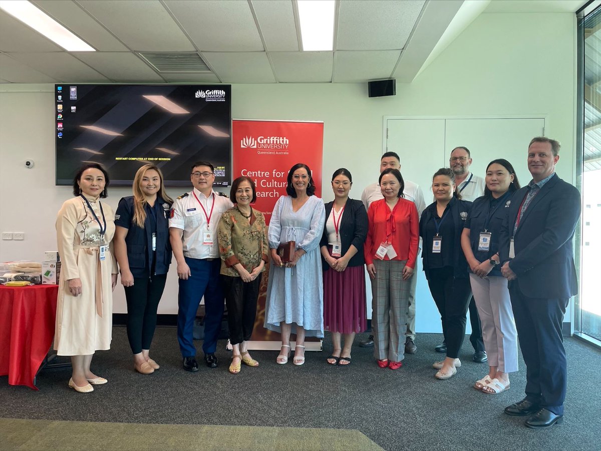 Last week the Centre  welcomed the Mongolian Society of Emergency Medicine and WHO Mongolia representatives for discussion and collaboration on capacity-building opportunities courtesy of <a href="/HmCorprisk/">Hamish McLean</a> and <a href="/DuncanMcConnel1/">Duncan McConnell</a> <a href="/GriffithUniVC/">Griffith University VC (she/her)</a> <a href="/STodd_Griffith/">Sarah Todd</a>