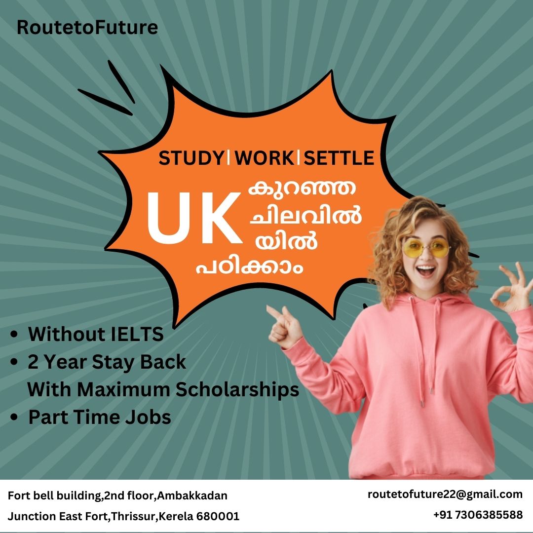 STUDY IN UK
APPLY NOW
 #studyabroad  #study #career #Routetofuture #Studyabroad #StudyAbroad #studyabroadlife  #studymbbsinabroad #studymbbsabroad