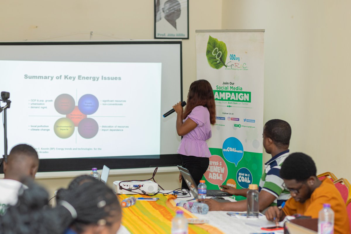 350GROC's tweet photo. Exciting news! 🎉🌍 
@350groc has just organized a capacity-building workshop for our amazing volunteers! 🙌🏽💚 This training will equip our volunteers with the knowledge and skills they need to fight climate change and promote sustainability in their communities. #ClimateAction https://t.co/cL1BDiNqZ1