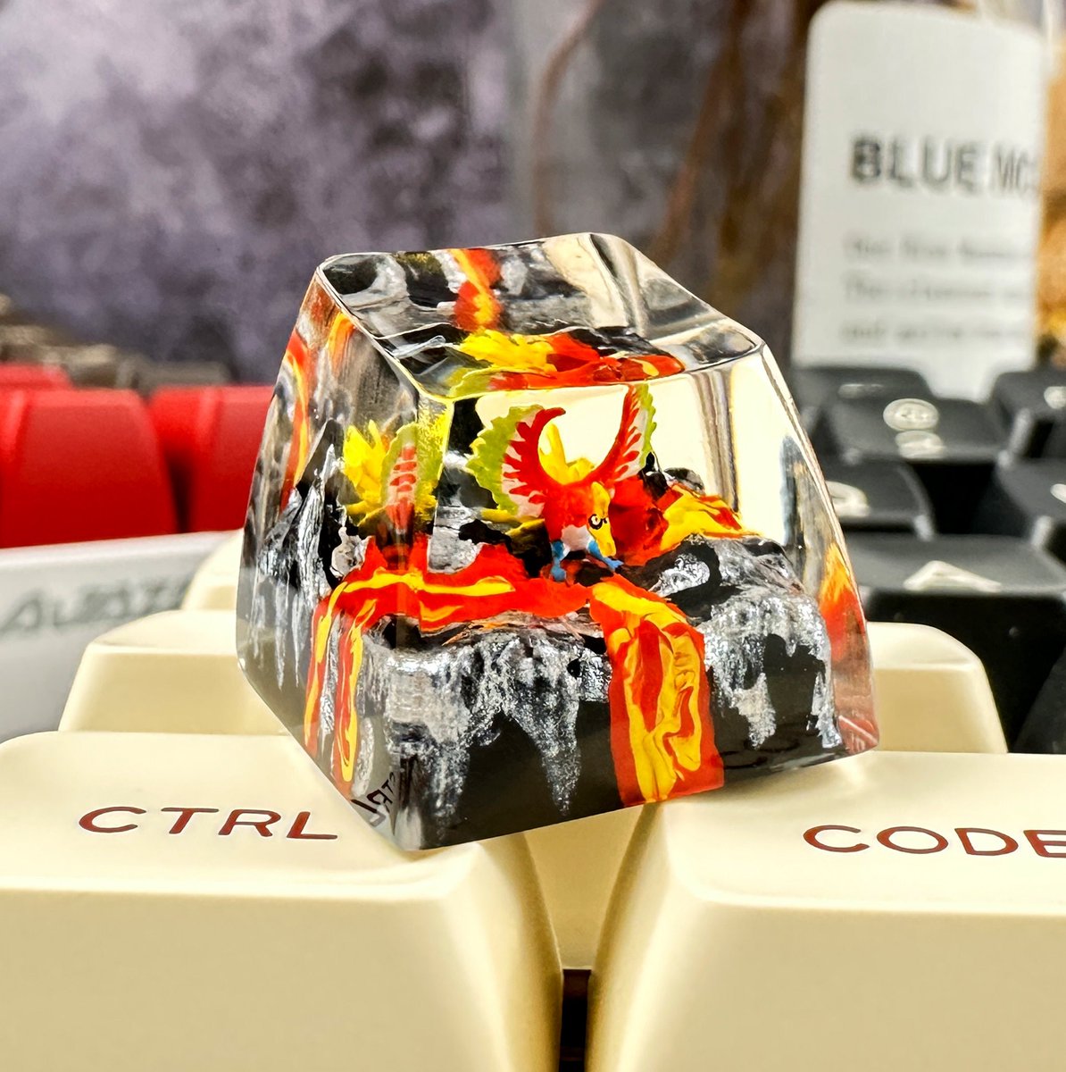 Datnd2610's tweet photo. Excited to share the latest addition to my #etsy shop: Pokemon keycap, Ho-Oh keycap, custom keycap, artisan keycap, esc keycaps, 3d printed keycap set, custom pokemon for mechanical keyboard https://t.co/9PMw5St2fe #pokemonkeycap #artisankeycap #pokemonspacebar #custom https://t.co/lfpdlxBYfR