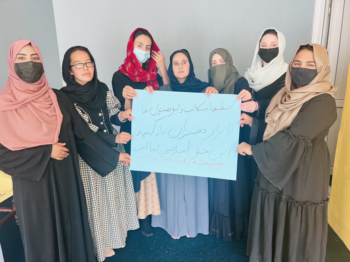 PenPath1's tweet photo. It’s been 519days since the girls schools are closed, during this time we have worked hard by providing home schools for thousands of girls. We also campaigned for schools opening alongside the nation. I don’t feel like writing about the hurdles and I don’t want to discourage &amp;.. https://t.co/hTZ5AUCO5J